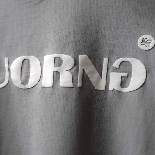 BLUORANG GREY BASIC T-SHIRT