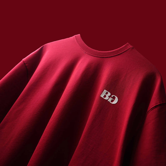 BLUORANG RED BASIC T-SHIRT