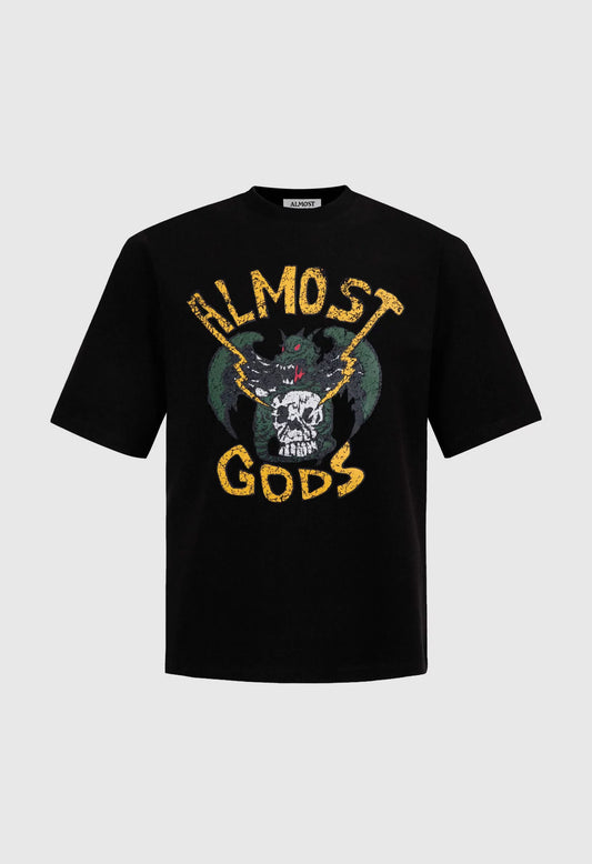 ALMSTGDS Recon Relaxed Tee in Black