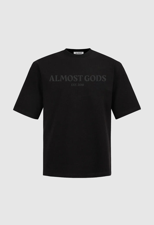 ALMSTGDS Est. 2018 Relaxed Tee In Black