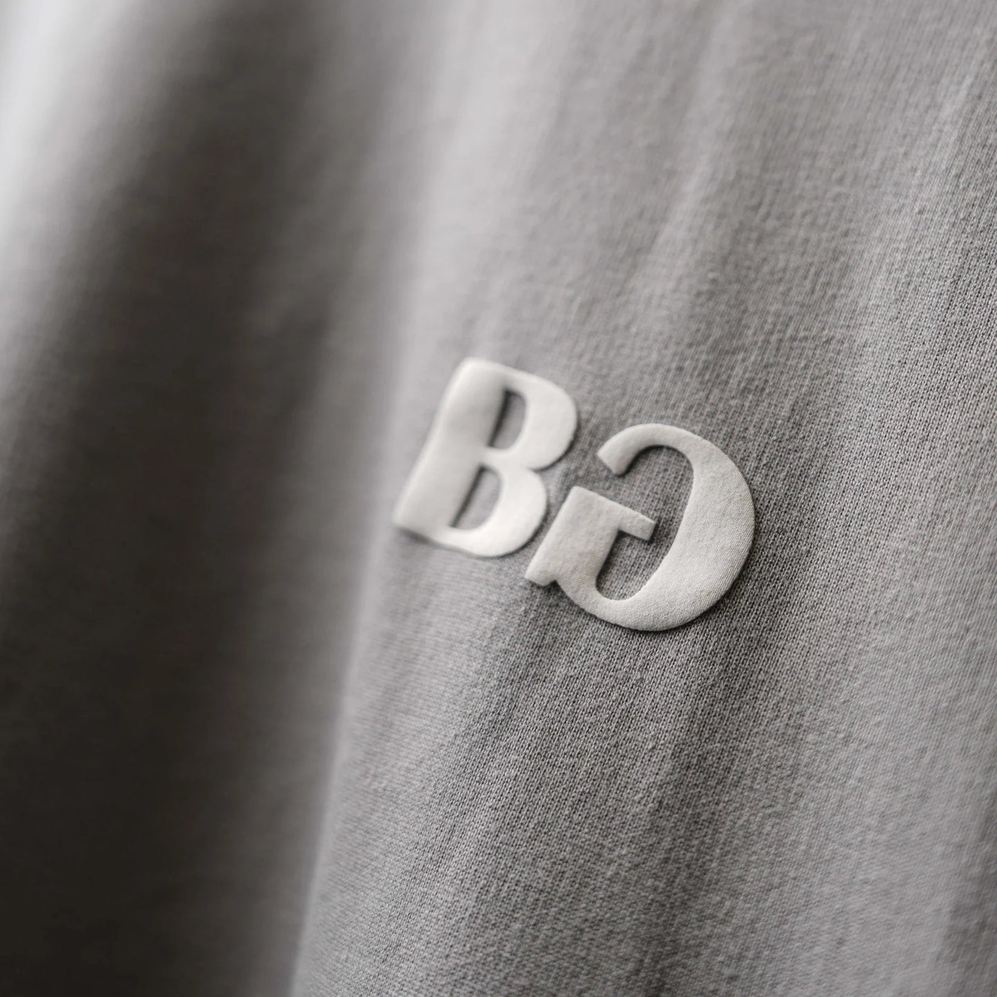 BLUORANG GREY BASIC T-SHIRT